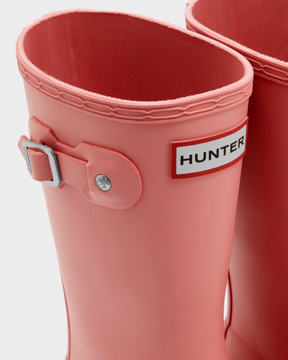 Kids Hunter Original Big - Rain Boots Pink - 8761-WNILQ